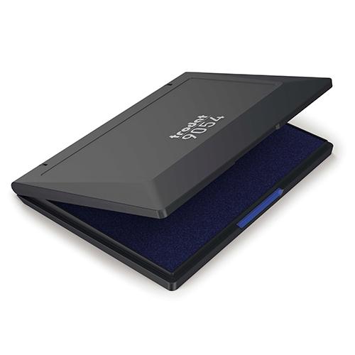 Almofada-Trodat-9054-azul.jpg Almofada para Carimbo de madeira Trodat 9054 Azul - 14,8x21cm - Imagem 1