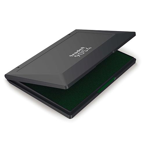 Almofada-Trodat-9054-verde.jpg Almofada para Carimbo de madeira Trodat 9054 Verde - 14,8x21cm - Imagem 1