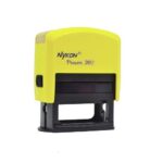 Carimbo Automático Nykon Power Black 302 Amarelo Esverdeado – 38x14mm