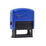 Carimbo Automático Nykon Power Black 302 Azul – 38x14mm