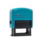 Carimbo Automático Nykon Power Black 302 Azul Pastel – 38x14mm