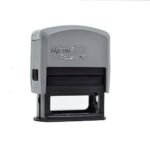 Carimbo Automático Nykon Power Black 302 Cinza – 38x14mm