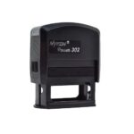 Carimbo Automático Nykon Power Black 302 Preto – 38x14mm