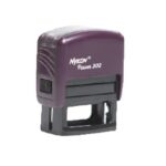 Carimbo Automático Nykon Power Black 302 Roxo – 38x14mm