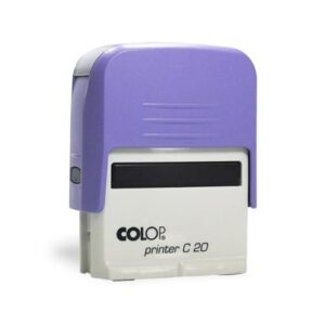 Carimbo Automático Colop Printer 20 Lilás - 38x14mm