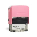 Carimbo Automático Colop Printer 20 Rosa Bebê Transparente