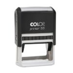 Carimbo Colop Printer 55 Preto - 60x40mm