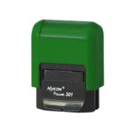 Carimbo Automático Nykon Power Black 301 Verde – 27x10mm