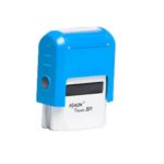 Carimbo Automático Nykon Power Tradicional 301 Azul Bebê – 27x10mm