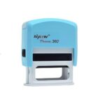 Carimbo Automático Nykon Power 302 Azul Claro – 38x14mm