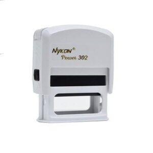 Carimbo Automático Nykon Power 302 Branco