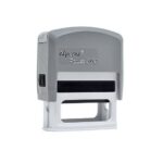 Carimbo Automático Nykon Power 302 Cinza – 38x14mm