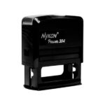 Carimbo Automático Nykon Power Black 304 Preto - 59x23mm