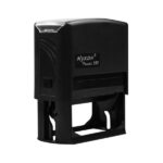 Carimbo Automático Nykon Power Black 360 Preto - 76x37mm