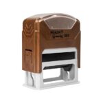 Carimbo Automático Nykon VPower 302 Amadeirado - 38x14mm