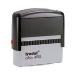 Carimbo Automático Trodat Printy 4915 P2 Preto - 70x25mm