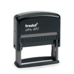 Carimbo Automático Trodat Printy 4917 Preto - 50x10mm