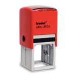 Carimbo Trodat Printy 4924 P2 Vermelho - 40x40mm