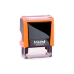 Carimbo Automático Trodat Printy 4910 P4 Laranja/Neon – 26x10mm