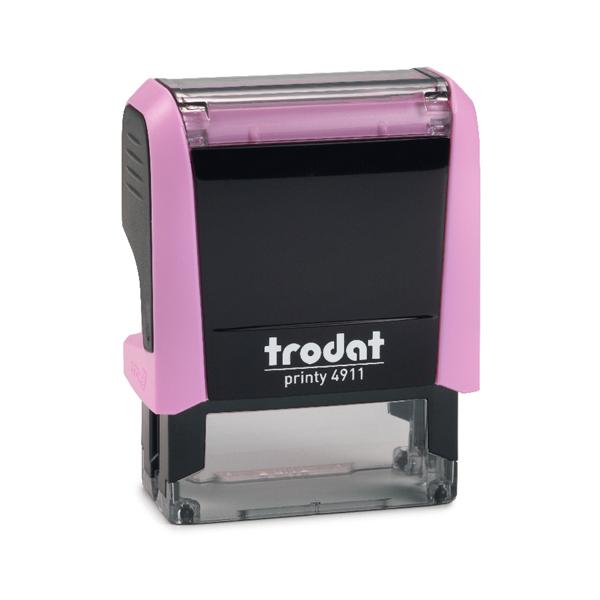 carimbo-automatico-trodat-4911-p4-violeta-pastel.jpg Carimbo Trodat Printy 4911 P4 Violeta Bebê – 38x14mm - Imagem 1