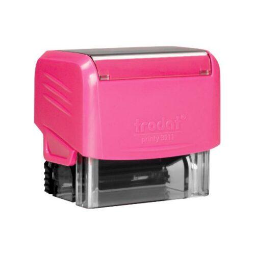 carimbo-automatico-trodat-printy-3911-rosa-neon-e1653508577938.jpg Carimbo Automático Trodat Printy 3911 Rosa Neon - 38x14mm - Imagem 1