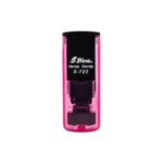 Carimbo de Bolso Shiny Handy Stamp S-722 Rosa Transparente – 38x14mm