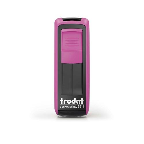 carimbo-de-bolso-trodat-pocket-9511-rosa-preto.jpg Carimbo Trodat Pocket 9511 Rosa/Preto - 38x14mm - Imagem 1