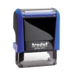 Carimbo Trodat 4911 P4 Azul - 38x14mm