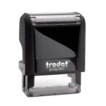 Carimbo Trodat 4911 P4 Preto - 38x14mm