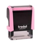 Carimbo Automático Trodat Printy 4911 P4 Rosa Bebê - 38x14mm