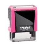 Carimbo Automático Trodat Printy 4911 P4 Rosa Neon – 38x14mm