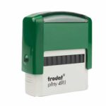 Carimbo Trodat 4911 P2 Verde - 38x14mm