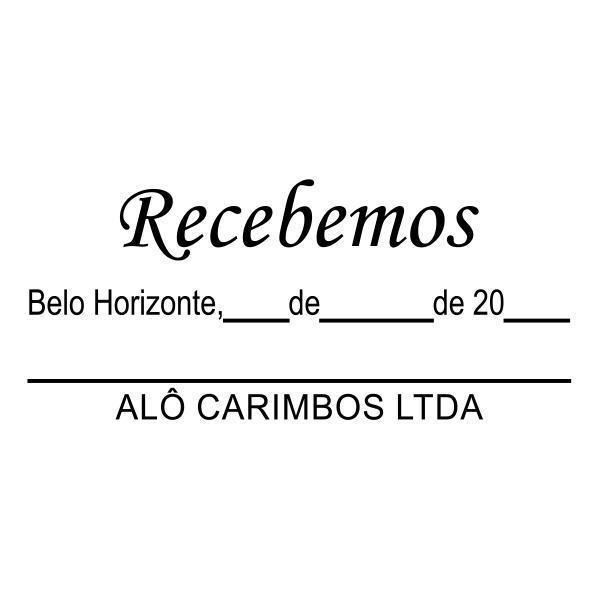 modelo-carimbo-de-madeira-cp-05.jpg Carimbo de madeira Personalizado Recebemos CP-05 - Imagem 1