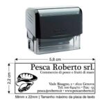 Carimbo Automático Trodat Printy 3913 Preto - 58x22mm - Imagem 2