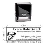 Carimbo Automático Trodat Printy 4913 P4 Preto - 58x22mm - Imagem 2