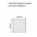 Carimbo Trodat Printy 4922 Preto - 20x20mm - Imagem 3