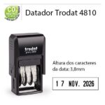 Carimbo Datador Automático Trodat 4810 - 25x3,8mm - Imagem 2