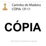 Carimbo de madeira Personalizado CÓPIA CP-11 - Imagem 2