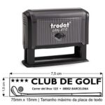 Carimbo Automático Trodat Printy 4918 Preto - 75x15mm - Imagem 2