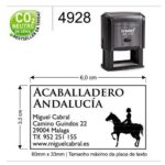 Carimbo Automático Trodat Printy 4928 P4 Preto - 60x33mm - Imagem 2