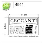 Carimbo Automático Trodat Printy 4941 P4 Preto - 41x24mm - Imagem 2