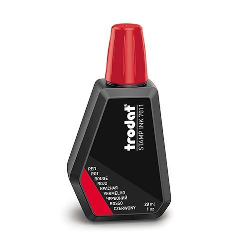 tinta-para-carimbo-automatico-trodat-7011-vermelha.jpg Tinta para Carimbo Automático Trodat 7011 Vermelha - 28ml - Imagem 1